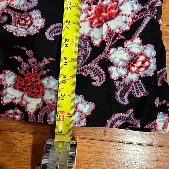 Club Monaco Floral Teodora Cold-Shoulder Dress Black Size 0 - Picture 16 of 16